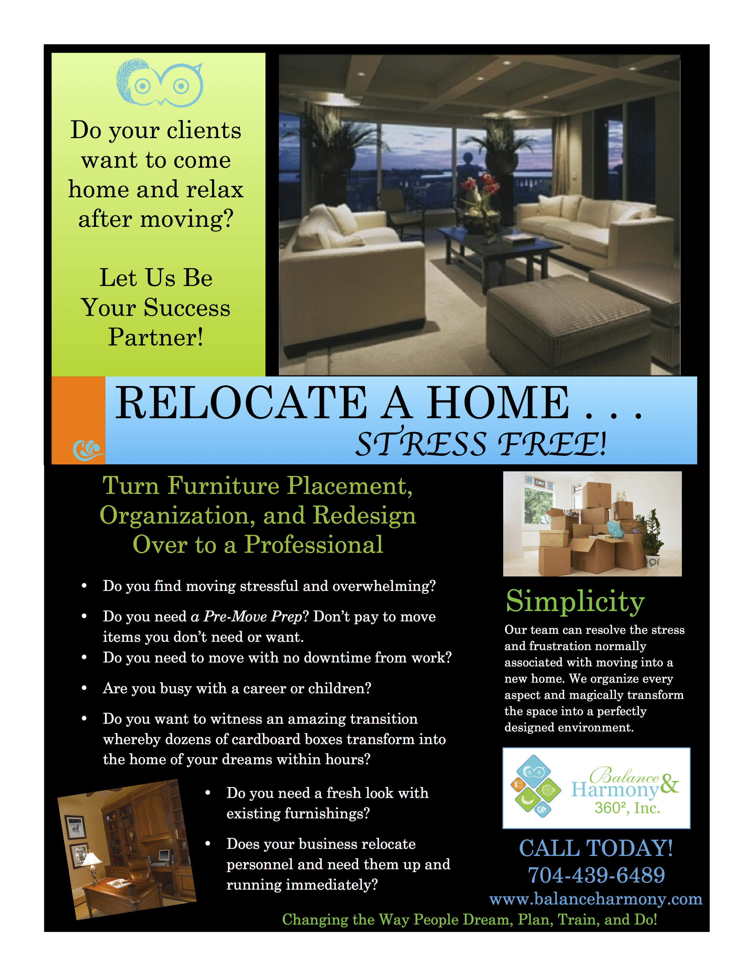 Relocate a home stress free