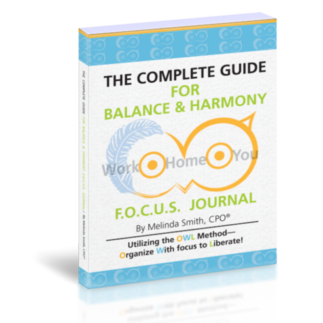 focus journal to balance life