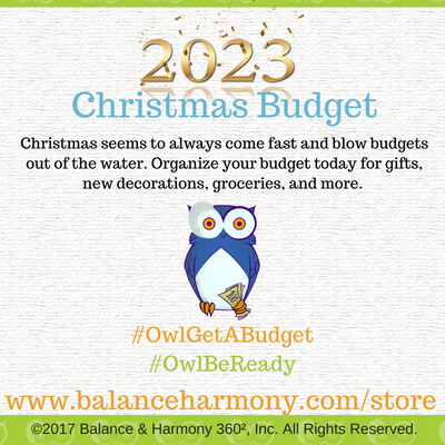 2023 Christmas Budget