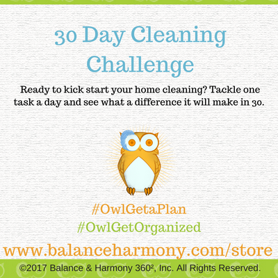 30-Day Cleaning Challenge